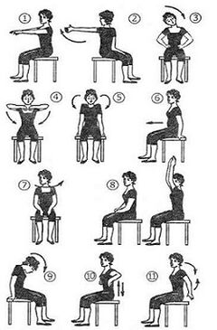 Exercise as a method of treating thoracic osteochondrosis