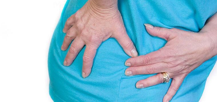 Symptoms of arthrosis of the hip joint - pain of varying strength